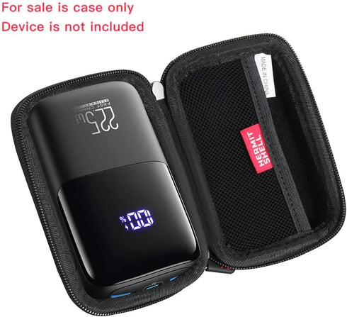 Hermitshell Travel Case for INIU Portable Charger 22.5W PD3.0 QC4.0 Fast Charging USB C LED Display 10000mAh Power Bank......
