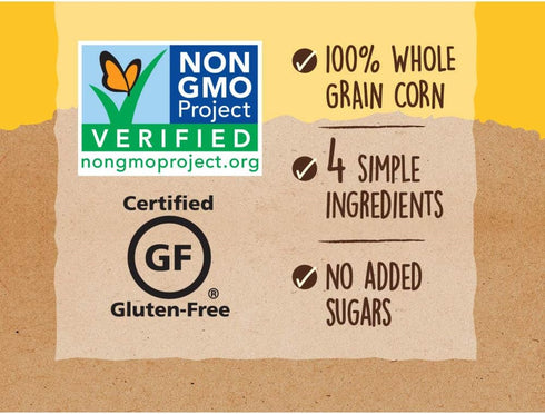 Sanissimo Salmas Oven Baked Corn Crackers, 100% Whole Grain Corn, Gluten Free, Non-GMO Project Verified, 8 Individually Wrapped Snack Packs (3 Cra...