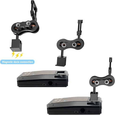 Radar Detector Mount,Aluminum Rearview Mirror Rod Radar Bracket,for Escort Max360c,Max 3, X IXc,Redline EX Beltronics Cobra DualPro GT 360 Radar D...