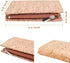 Eco Cork Friendly RFID Blocking Wallet Bi-fold Card Holder Vertical Wallet With Zippered Coin Purse & ID Window...