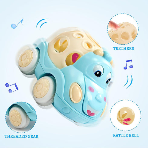 ZHENDUO BLASTER 8 Pack Mini Toy Cars for Toddlers 1-3 Pull Back Cars for Toddlers 1 2 3 4 Year Old Truck Toys Friction Powered Car Kids Boys Birth...