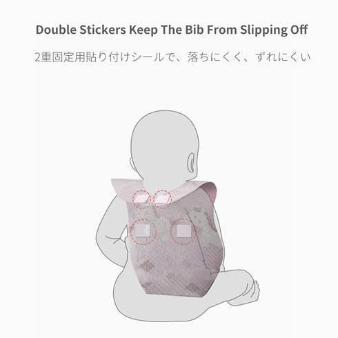 Baby and Infant Disposable Travel Bibs - Soft, Leakproof, for Toddlers Babies, Feeding, Traveling, (60PCS) Unicorn...