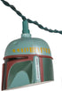 STAR WARS Kurt Adler 10-Light Boba Fett Helmet Light Set...