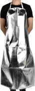 Health Gear Heat Resistant Apron, 1000 Degree Heat Resistant Apron Aluminum Foil Cooking Apron High Temperature Anti-splash Anti-scalding Working ...