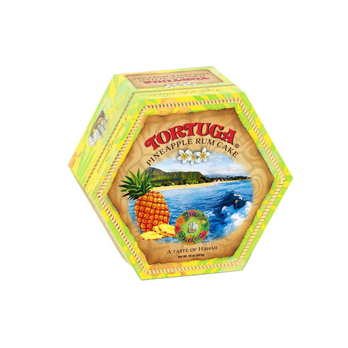 TORTUGA Hawaiian Pineapple Rum Cake - 4 oz Pineapple Rum Cakes - The Perfect Premium Gourmet Gift for Stocking Stuffers, Gift Baskets, and Christm...
