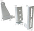 Doors Closer Kit Reinforced Storm Door Hardware Bracket Gate Lock Repair Member Replacement Parts Compatible with Andersen Emco Larson (White)...