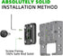 FANAUE Universal Phone Holder with Shock Absorber Detachable B Size 1" Ball for RAM Mounts (SA-01)......