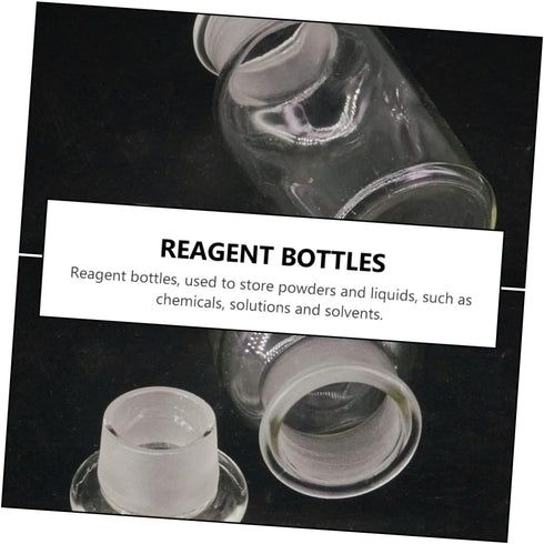 1pc Reagent Bottle 250ml Bottle Wide Mouth Labs Bottle Laboratory Chemical Storage Bottle Autosampler Vials Lip 125ml Bottle Graduated Laboratory ...