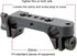 NICEYRIG Long Lens Support Bracket Height Adjustable with 15mm Rod Clamp for Follow Focus DSLR Camera 15mm Rail Block System...