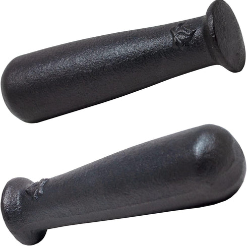Backcountry Iron 6.25 Inch Heavy Cast Iron Pestle for Grinding and Pulverizing...