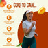 Coenzyme Q10 200mg CoQ10 Supplement - Once Daily CoQ 10 200mg Powder Capsules for Healthy Heart Antioxidant and Energy Support - Non-GMO Quick Abs...