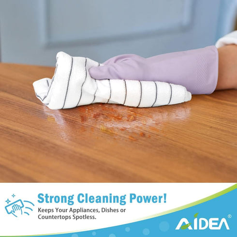 AIDEA Microfiber Kitchen Towels-8Pack, 18”x26”, Super Soft and Absorbent Drying Towels for Dishes, Multi-Purpose Microfiber Dish Towels for Kitche...