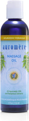 Auromere Ayurvedic Massage Oil - Vegan, Cruelty Free, Natural, Non GMO, with Cold-Pressed Sesame Oil Infused with 25 Herbal Extracts (4 fl oz), 1 ...