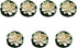 7Pcs 3.9 Inch Artificial Lotus Flower Artificial Flower Pool Aquarium Decoration Eternal Flower Artificial Flower (White)...