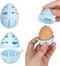 Egg Brush,Egg Cleaner for Fresh Eggs, Silicone Multifunctional Vegetable/Egg Scrubber Egg Washer,Reusable Cleaning Tools for Egg Washer (Z_Blue 1p...