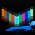 Glow in The Dark Powder 12 Colors Epoxy Resin Dye Luminous Pigment Powder Safe Long Lasting for Fine Art, DIY Nail Art, Epoxy Resin Colorant, DIY ...