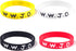 WWJD Silicone Bracelet What Would Jesus Do Rubber Bracelet Wristbands Bracelet for Women Men Jewelry Colorful Gifts Protection Pray Bracelet Inspi...
