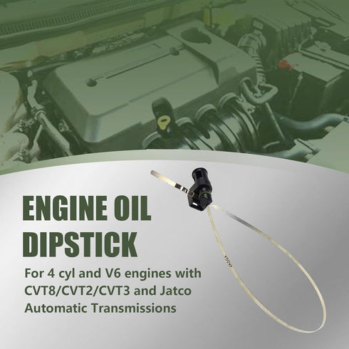 1 Pack Car Engine Oil Level Dipstick, Automotive Transmission Oil Dipstick Accessory, Universal Immersion Measuring Maintenance Tool, Replacement ...