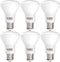 Sunco Lighting - 6 Pack BR20 LED Bulbs Indoor Flood Light R20 Dimmable CRI93 3000K Warm White 50W Equivalent to 7W, E26 Medium Base, Recessed Can ...