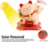 Acogedor Solar Waving Cat, Good Luck Lucky Welcoming Cat Waving Arm, for Car Home Office Decoration(White)...