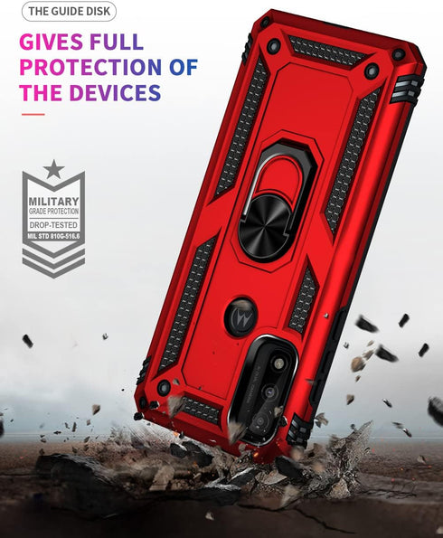 Androgate for Moto G Pure Case, Motorola Moto G Power 2022/ Moto G Play 2023 Case with HD Screen Protector, Military-Grade Ring Holder Car Mount 1...