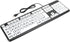 Luqeeg Large Print Computer Keyboard, USB Wired Keyboard, Standard 104 Keys Black White High Contrast Keyboard with White Large Print Keys, Low Vi...