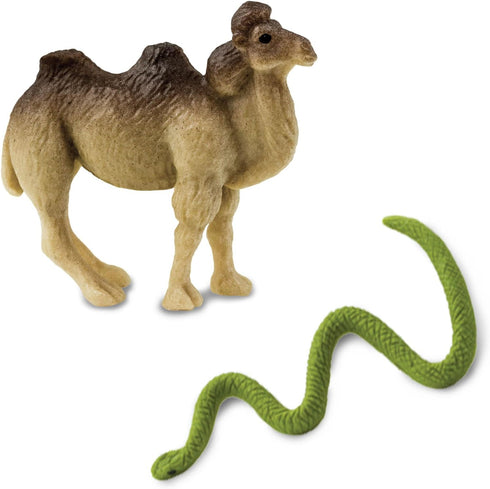 Safari Ltd. Good Luck Minis Desert Fun Pack - 8 Pack of (1) Inch Animal Figures - Toy for Boys, Girls & Kids Ages 5+...