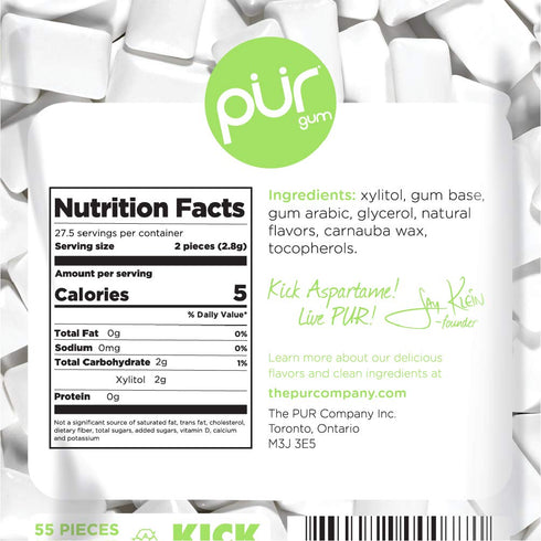 PUR Gum Coolmint, 2.8 oz, 2 Count...