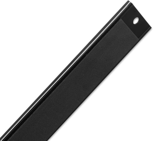 Alumicolor AlumiCutter Aluminum Steel Straight Edge for Office, School, Engineering and Framing, 12IN, Silver...