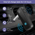 Aux Bluetooth Adapter for Car, 2 in 1 Bluetooth Transmitter Receiver for Hands-Free Call, Noise Cancelling 3.5mm AUX Bluetooth 5.0 Receiver for Ho...