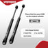 Vepagoo C16-03795 12 inch 24Lb/107N Gas Shocks Struts Spring for Leer Topper Truck Pickup Tool Box Boat Deck, Weatherguard CSPS Aluminum Toolbox a...