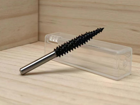 Extreme Spikes Rotary Burr, 1?8" Shaft, Very Coarse - Woodworking Attachment for Dremel, Foredom, DeWalt, Milwaukee. Abrasive Tungsten Carbide (Co...