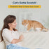 PROTECTO® 4-Pack Cat Anti Scratch Furniture Protector - 16"x12" Clear Pet Couch Protector Scratch Guard - Self-Adhesive Sofa Safe™ Design - Cat Sc...