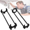2 Pcs Four-jaw Hex Wrench, Basin Wrench Set, 7 Sizes Carbon Steel Multifunctional Sink Wrench, Tight Spaces Maintenance Installation Removal Fauce...