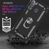 Samsung A21 Phone Case, Galaxy A21 Phone Case with Screen Protector, Military Grade Protective Cases with Ring for Samsung Galaxy A21 (Black)...