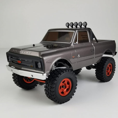 4pcs 1.0" Crawler Tires Micro Rubber Tires for SCX24 Gladiator Bronco C10 JLU Deadbolt B17 Axial 1/24 RC Crawler Car (54 mm)...