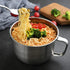 18/8 Stainless Steel Leak Proof Food Storage Container with Handle and Lid, Snack Bowl, Stainless Steel Bento Lunch Box, Soup Bowl, Noodle Pot, Ra...
