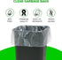 150 Pack - 3 Gallon Trash Bag - 2 Gallon Trash Bag - Recycle Bags - 2.6 Gallon Trash Bag, Keep Your Space Clean with Small Bathroom Trash Bags and...