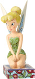 Enesco Disney Traditions by Jim Shore “Peter Pan” Tinker Bell Personality Pose Stone Resin Figurine, 4”, Green...