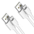 LHKNL Micro USB Charger Cable, USB-A to Micro USB Replacement Charging Cable for TG-T12601 Headlamp, Switching Connector Charging Cord,1A, 1.65ft ...