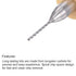 uxcell Micro PCB Drill Bit Set, 1/8" Shank 0.55mm Solid Tungsten Carbide CNC Engraving Print Circuit Board Drill Bits Rotary Tool 10pcs...