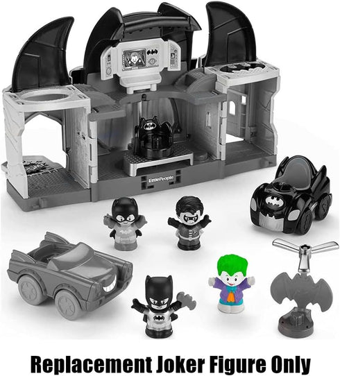 Replacement Part for Fisher-Price Little People DC Superfriends Deluxe Batcave Playset - HHY77 ~ Replacement Joker Figure...