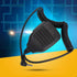 Handheld Speaker Mic,3.5mm Walkie Talkie Shoulder Speaker Microphone with PU Wire for/Yaesu,TwoWay Radio Mic Speaker for Police,Security Personnel...