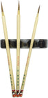Hu Brush Scriptliner Brush for Traditional Chinese Elaborate-style Painting (Gongbi) and Outlining Inking the lines White Hare Hair LMS (Wesel hai...