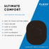 Flexd - Libre 3 Sensor Covers Waterproof, Freestyle Adhesive Patches (Pack of 30) Oval, Black...