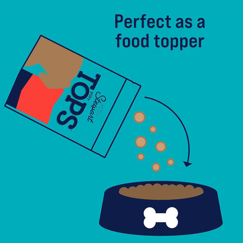 Stewart Freeze Dried Dog Food Topper, PuffTops, Made in USA with Real Bacon, Healthy, Natural, Freeze Dried Dog Treats, Delicious Dog Food Toppers...