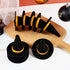6pcs Small Witch Hats for Crafts Mini Witch Hats for Crafts Little Witches Hats Bulk Miniture Tiny Wizard Hat Felt Doll Witch Hat for Wine Bottle ...