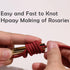 Fgnaic Brass Dual-Head Rosary Cord Knotting Tool, Rosary Maker Tool, Brass Knot Tool Supplies for Making Rosaries...