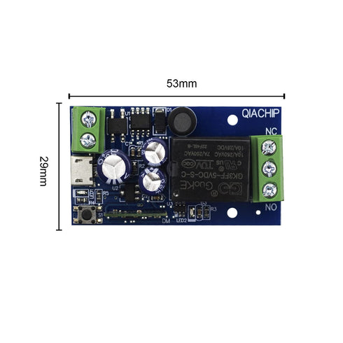 Ewelink WiFi Wireless Smart Relay Module USB 5v/12v/24v/48v Inching Selflock Remote ON Off Power Switch for Access Control,Turn on PC, Compatible ...