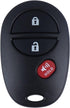 Car Keyless Entry Remote Key Fob fit 2007-2016 Toyota Tundra/2005-2016 Toyota Sienna/Sequoia/Tacoma (GQ43VT20T,315Mhz 3 Btn) 1 Pack...